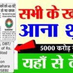 Sahara India refund